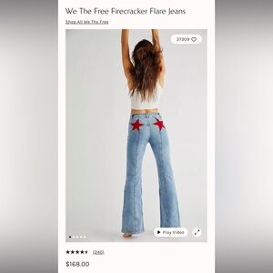 Free People Firecracker Flare Jeans